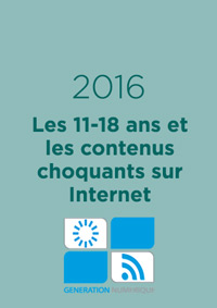 Les 11-18 ans et les contenus choquants sur Internet