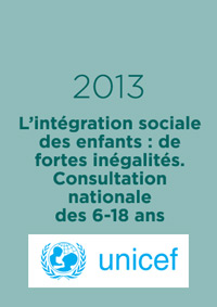 L'intégration sociale des enfants : de fortes inégalités. Consultation nationale des 6-18 ans