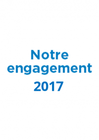 Dépliant "Notre engagement 2017"