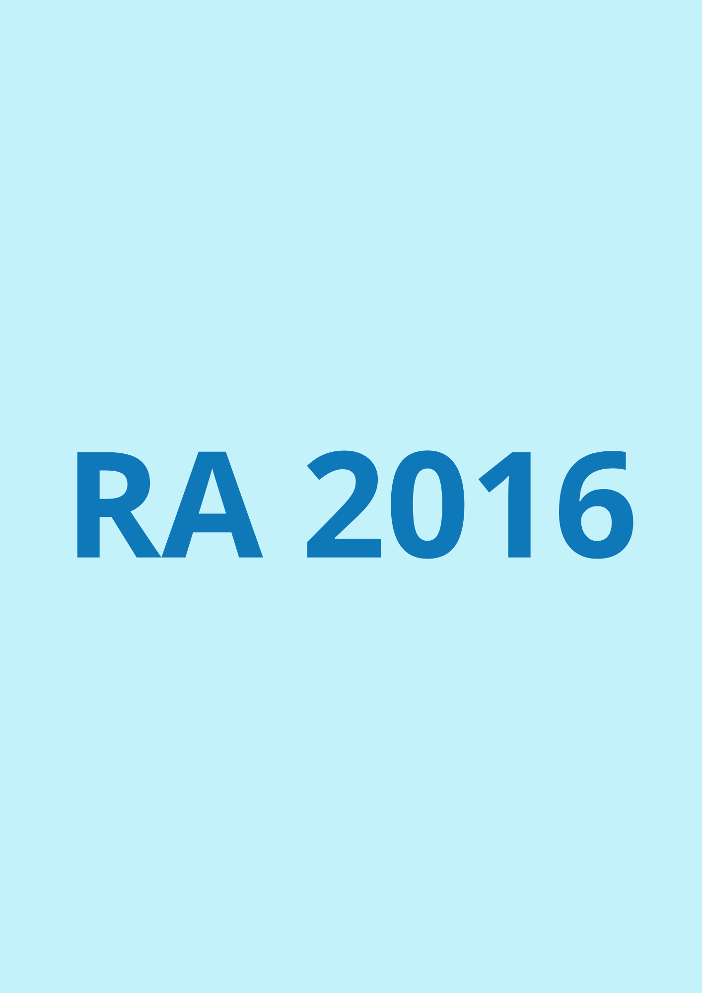 Rapport annuel 2016