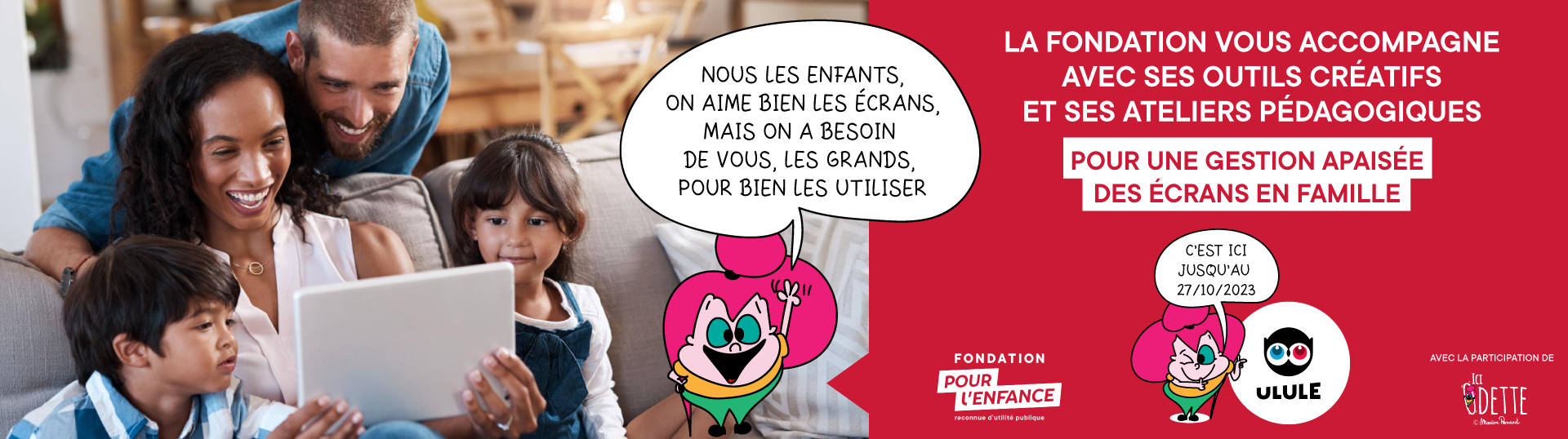 Ecrans en famille, créons le déclic !